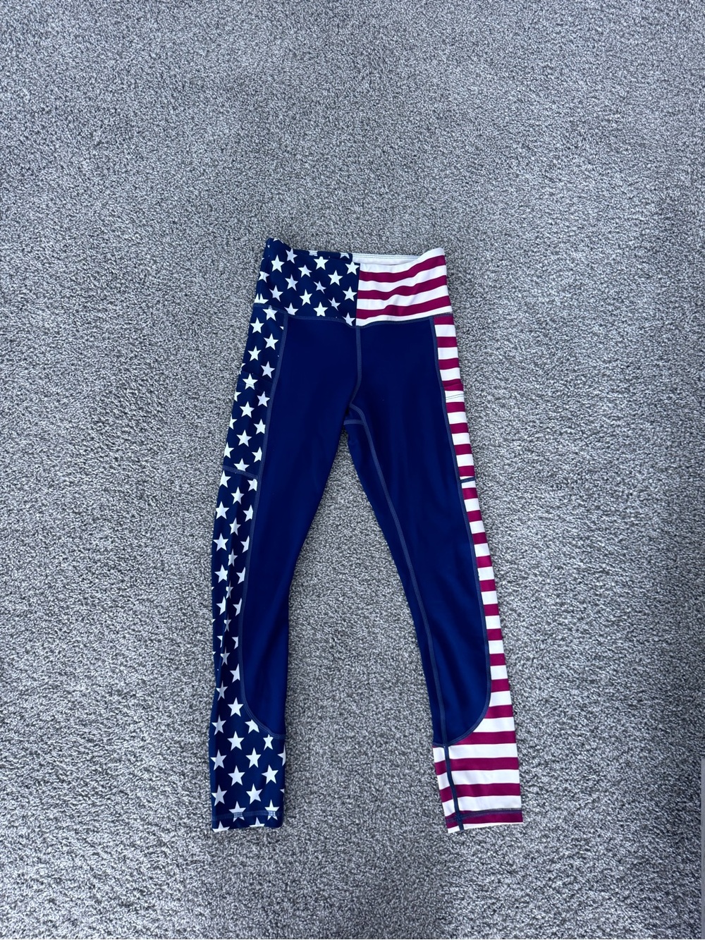 Viral Patriotic Athletic Leggings